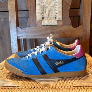 Gola Blue and Magenta Sneakers